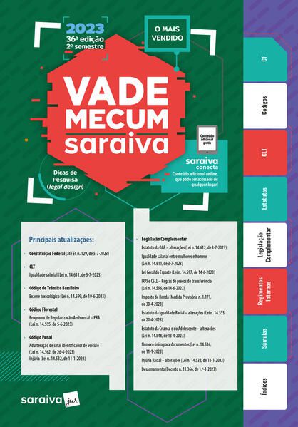 VADE MECUM SARAIVA - TRADICIONAL - 36ª EDIÇÃO 2023