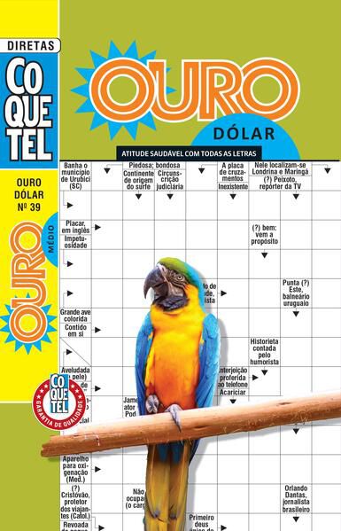 LIVRO COQUETEL OURO DÓLAR NÍVEL MÉDIO ED 39
