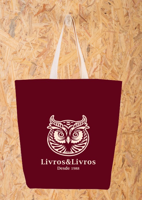 SACOLA ECOLÓGICA LIVROS & LIVROS