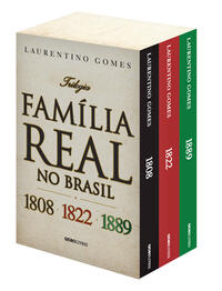 BOX TRILOGIA FAMÍLIA REAL NO BRASIL