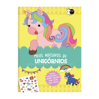 MEUS ADESIVOS DE UNICÓRNIOS - MUITOS PASSATEMPOS E TAMBÉM ADESIVOS PARA COLAR ONDE QUISER!