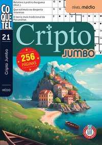 LIVRO COQUETEL JUMBO CRIPTO NÍVEL MÉDIO ED 21