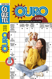 PALAVRAS-CRUZADAS DIRETAS COQUETEL OURO EURO 55