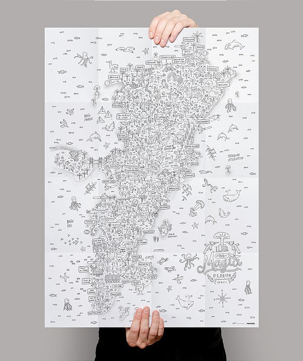 FLORIPA PARA COLORIR