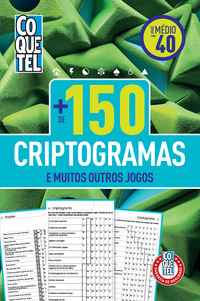 LIVRO COQUETEL MAIS DE 150 CRIPTOGRAMAS 40