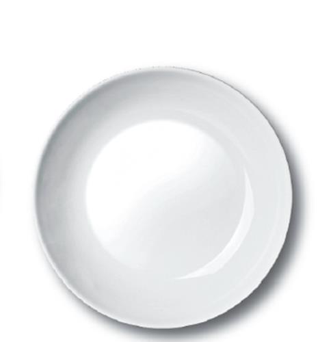 OPALINE BLANC PRATO  FUNDO 22 CMS - CAIXA C/ 24 PEÇAS