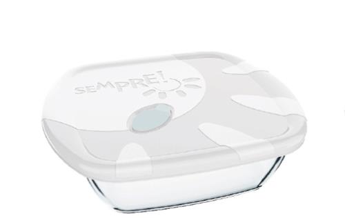 SEMPRE QUAD C/TPA COLOR  16,6X16,6X5,4  730 ML - CAIXA C/ 12 PEÇAS
