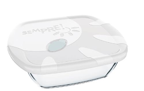 SEMPRE QUAD C/TPA COLOR  19,9X19,9X6,5   1,5 LTS - CAIXA C/ 6 PEÇAS