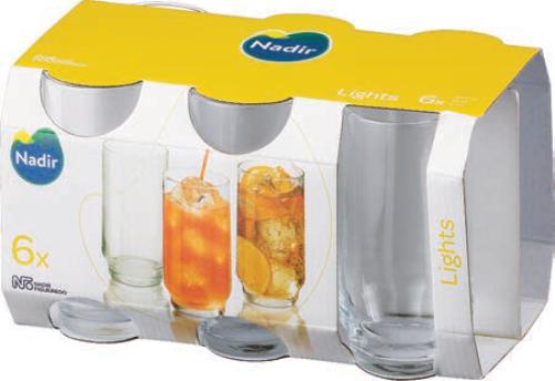 LIGHTS JG COPO LONG DRINK 410 ML