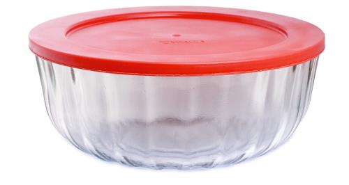 TIGELA OCEANI 2,4 L C/ TPA PLASTICA  Ø20 X 8 CM - CAIXA C/ 6 PEÇAS
