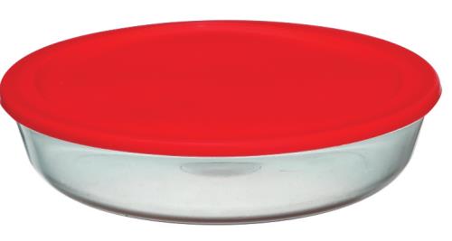 ASSADEIRA ROUND C/ TPA 2,4 L - Ø26 X 6 CM - CAIXA C/ 6 PEÇAS