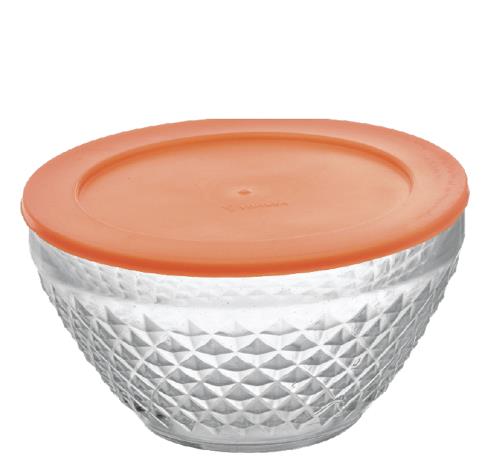 POTICHE BICO DE JACA 4,6L C/ TPA PLASTICA  Ø26X14CM - CAIXA C/ 6 PEÇAS