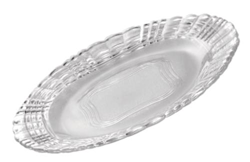CRYSTAL - PRATO RASO 23 CMS - CAIXA C/ 36 PEÇAS