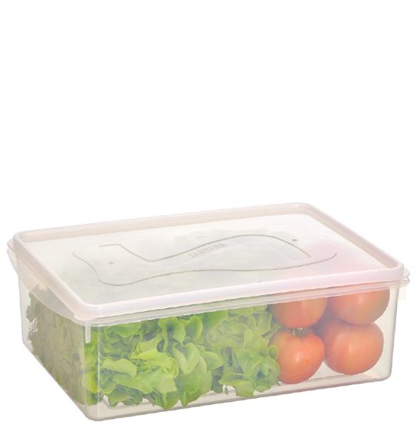 CAIXA ORG DU CHEFF 11 LTS C/ TPA TRANSP 39,8X28X13,8 CM