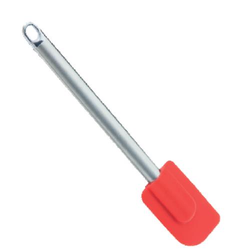 SILICONE - ESPATULA PARA BOLO 26 X 5,5 CM INOX