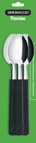 TREVISO - COLHER MESA C/ 03 PCS CABO PRETO