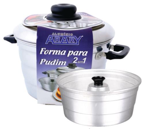 REFORCADA FORMA PUDIM 2 PCS  3,15 LTS