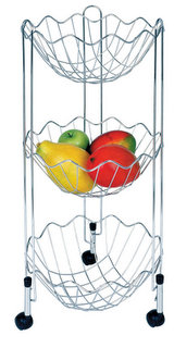 FRUTEIRA COPACABANA TRIPLA CROMADA
