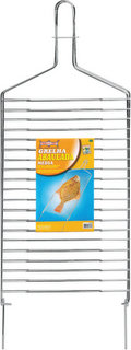 GRELHA DUPLA ABAULADA MEDIA  69 X 25 CM
