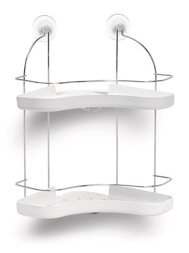 CANTONEIRA DUPLA CROMO - BRANCO