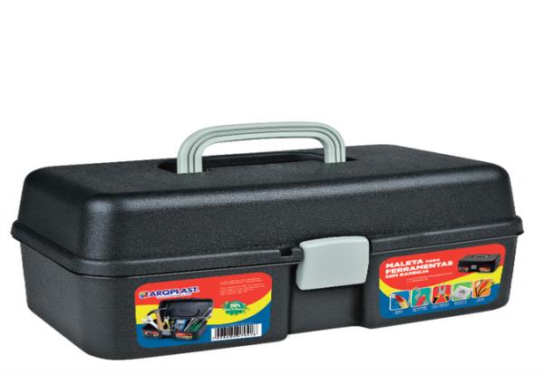 MALETA P/ FERRAMENTAS S/BAND PRETA 16,5X20X37 CM