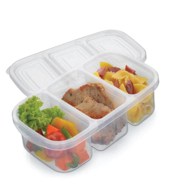 POTE HERMETICO 03 DIVISORIAS 1,1L