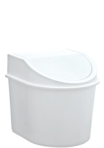 LIXEIRA BASCULANTE P/ CANTO 12 LTS - BRANCA
