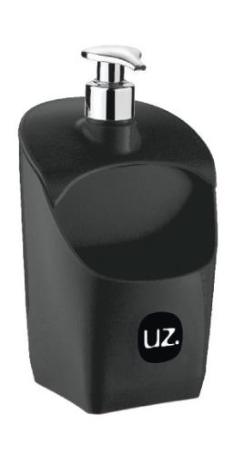 DISPENSER PREMIUM 500ML PRETO BICO METAL