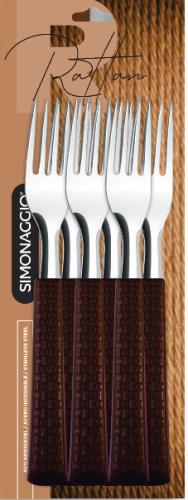 RATTAN MARROM - GARFO MESA C/06 PC