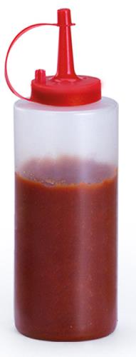 BISNAGA 350 ML VERMELHA