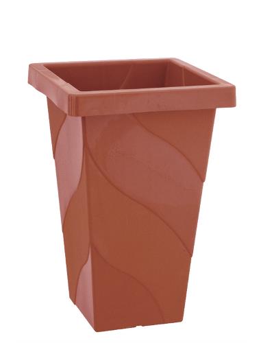 VASO QUADR COLUNA CERAMICO 19 LTS - 29X44X29 CMS