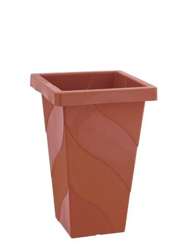 VASO QUADR COLUNA CERAMICO 13 LTS - 26X38X26 CMS