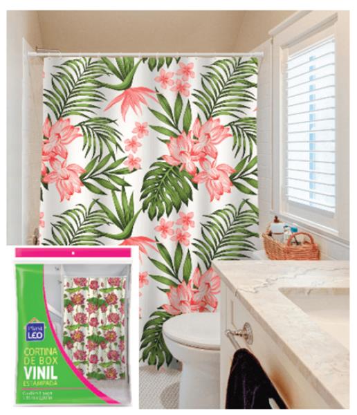 CORTINA P/ BOX VINIL ESTAMPADA - 1,35X2,00 MTS