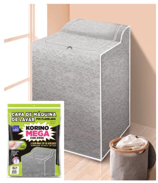 CAPA P/ MAQ PVC KORINO MEGA C/ ZIPER G -69X66X91CM