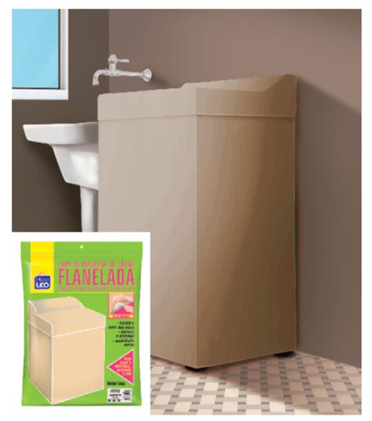 CAPA P/ MAQ FLANELADA LISA - M  62X65X91 CM