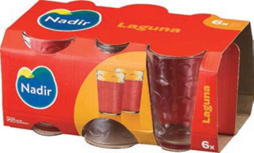 LAGUNA COPO 265 ML - JG C/ 6 PCS - CAIXA C/ 8 PEÇAS