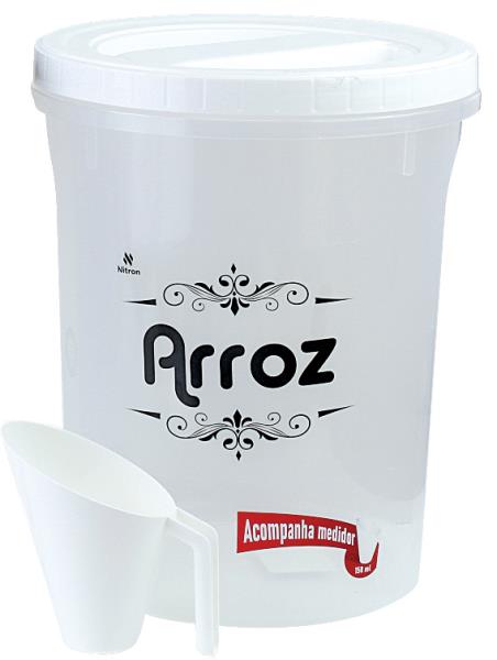 POTE C/ ROSCA ARROZ 5,8 L C/ MEDIDOR