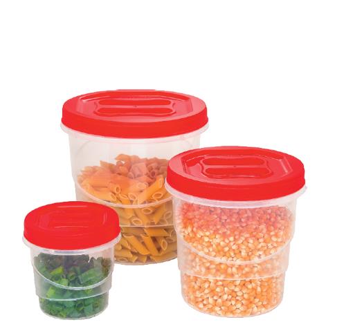 CJ 3 PCS MANT. C/ ROSCA (0,5/1,8/3 L)