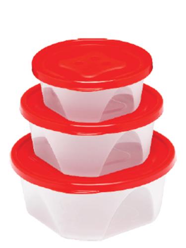 CJ ORGANIZ RED 3 PCS 370/740/1220 ML