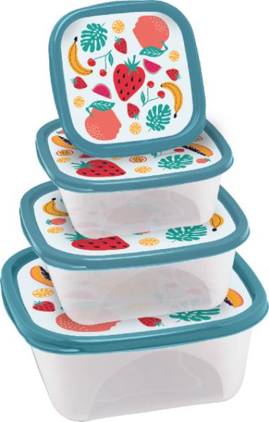 CJ ORGANIZ QUAD 4 PCS 230/390/690/1200 ML GARDEM
