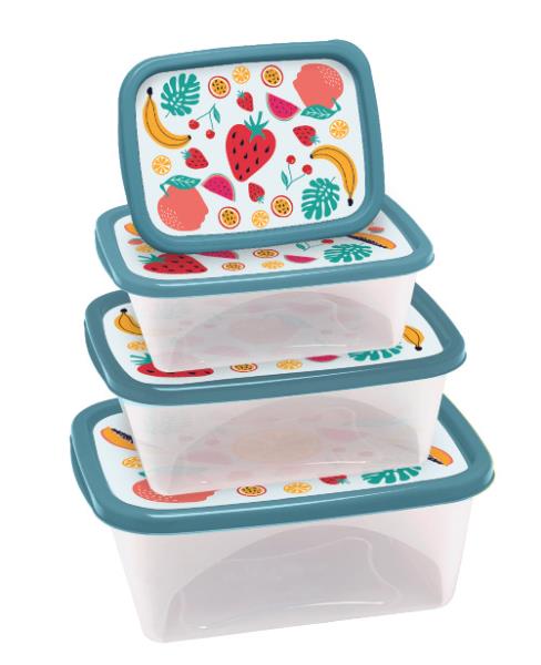 CJ ORGANIZ RET 4 PCS 220/420/750/1270 ML GARDEM