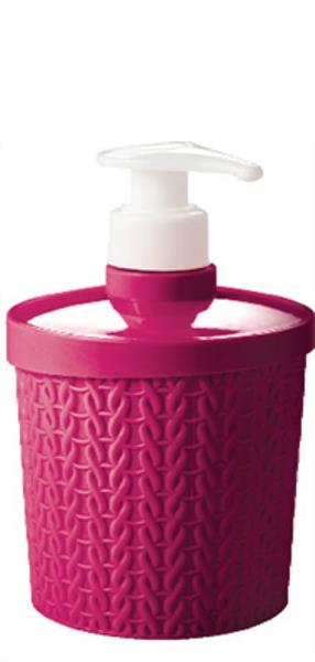 PORTA SAB. LIQUIDO 360ML TRAMA MARMORE