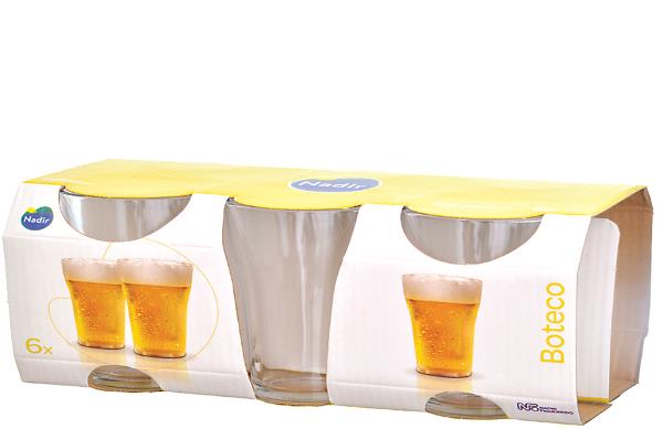 BOTECO COPO CHOPPINHO 200 ML - JG C/ 06 PCS