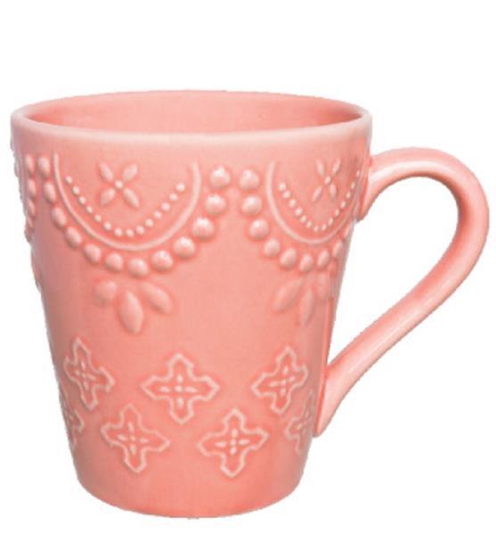 BIONA C/RELEVO CANECA DALAS 280 ML COLORIDA - CAIXA C/ 12 PEÇAS
