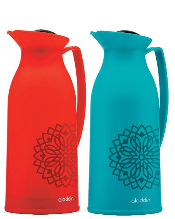 GARRAFA TERM FUTURA 750 ML DEC AQUA / VERMELHA