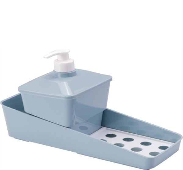 PORTA DETERGENTE COMPLETO AZUL 600 ML