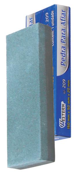 WESTERN - PEDRA AFIAR DUPLA FACE 15CM