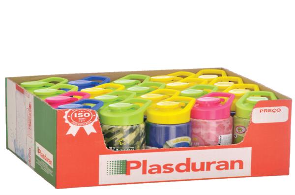 KIT C/ 20 PCS SQUEEZE PET 500 ML SORT