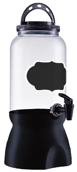 SUQUEIRA C/ SUPORTE 3,6L LOUSA PRETA