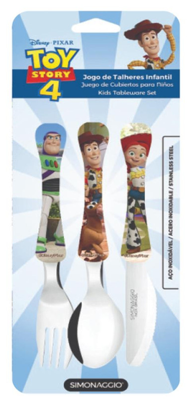 DISNEY CARTELA - CJ TALHER 3 PCS TOY STORY